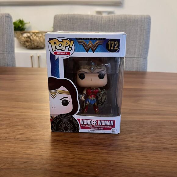 New Funko POP Movies DC Wonder Woman Movie Action Figure 172 - Picture 1 of 4
